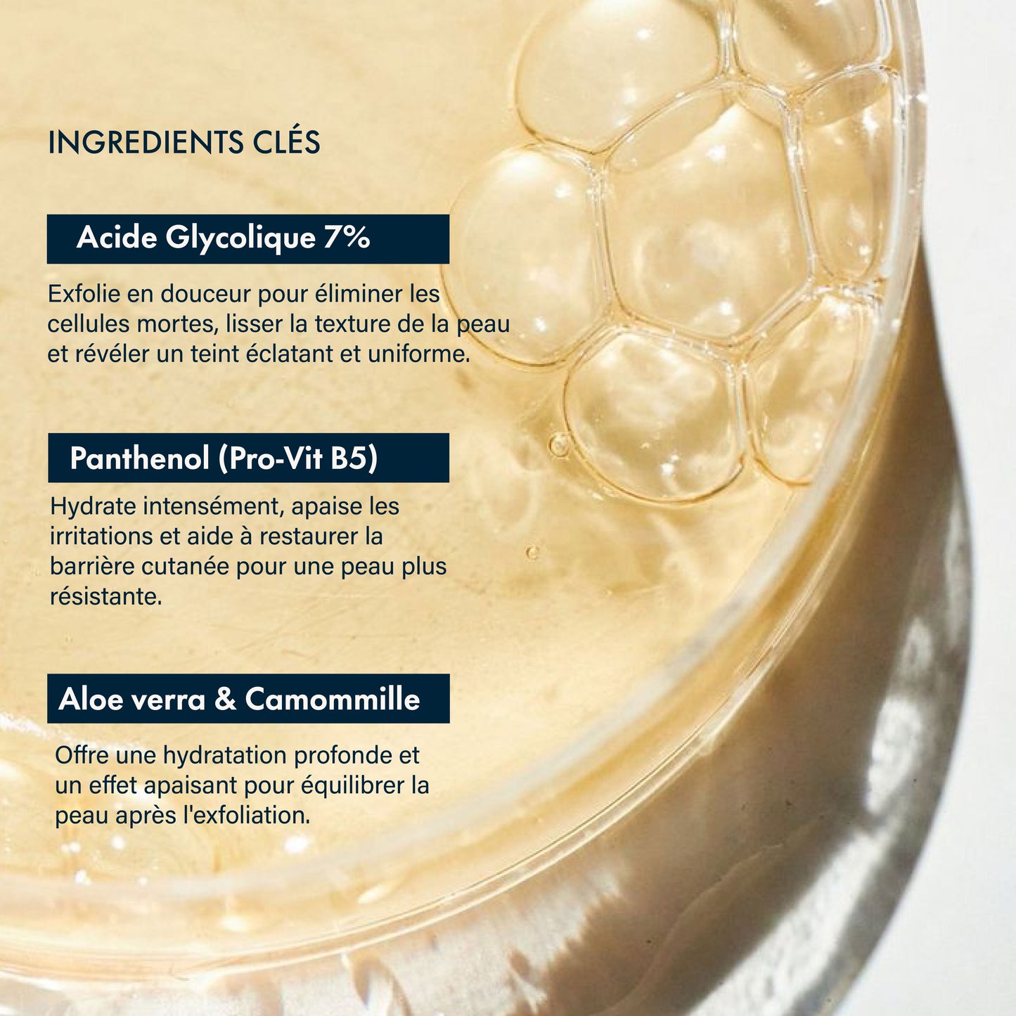 Tonique Exfoliant à l'Acide Glycolique 7% - Tonique Illuminateur