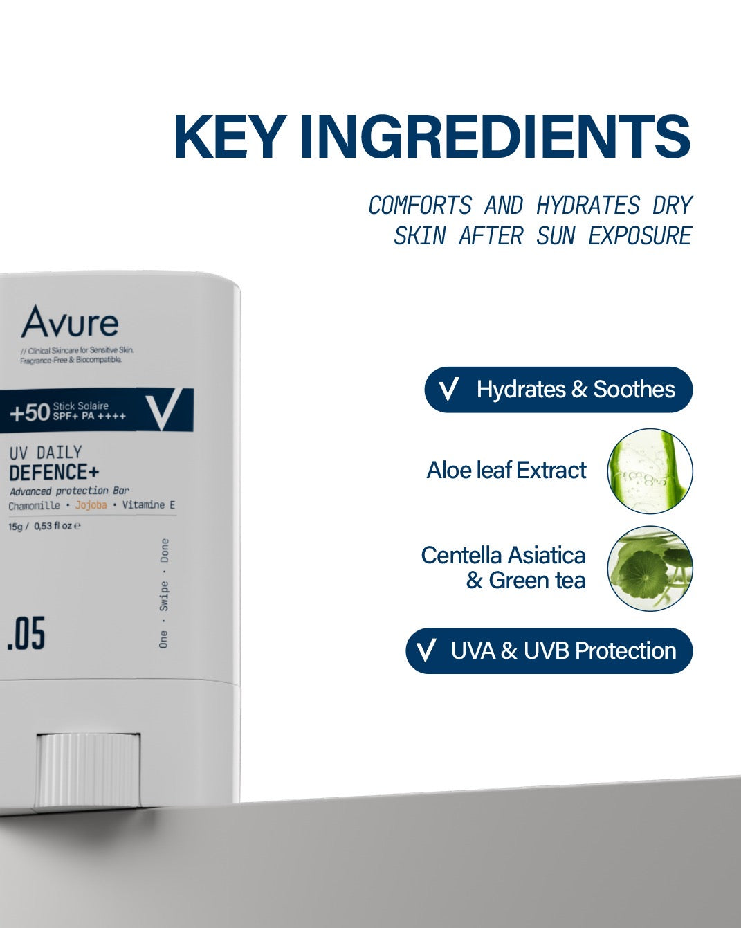 Stick solaire SPF50+ - Advanced Protection Bar