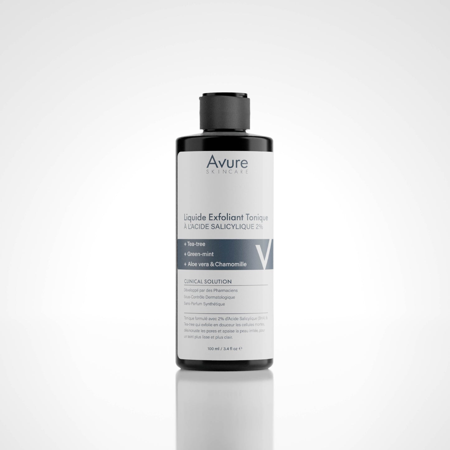 Toner Exfoliant à l'Acide Salicylique 2% - Tonique Anti-imperfections