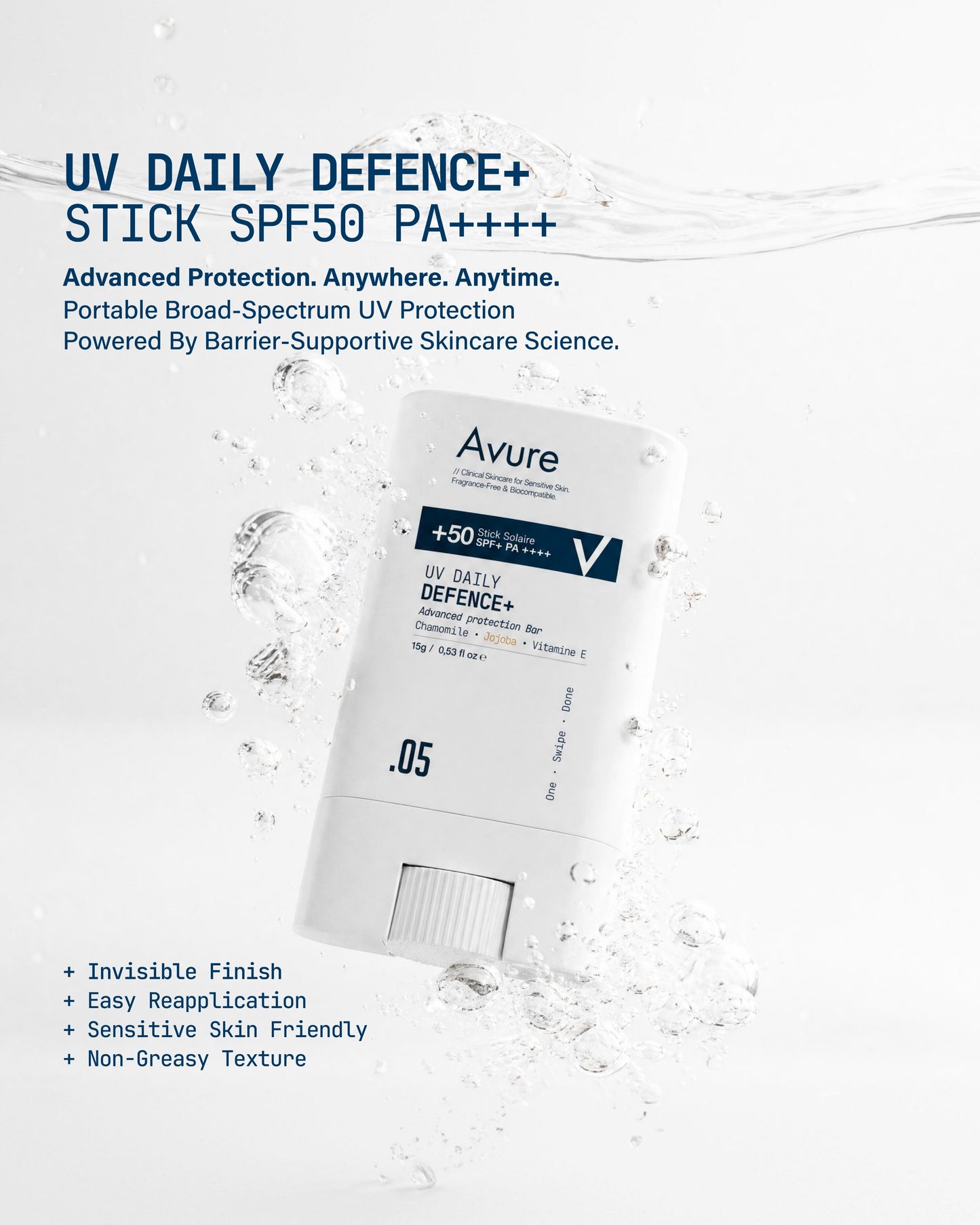 Stick solaire SPF50+ - Advanced Protection Bar