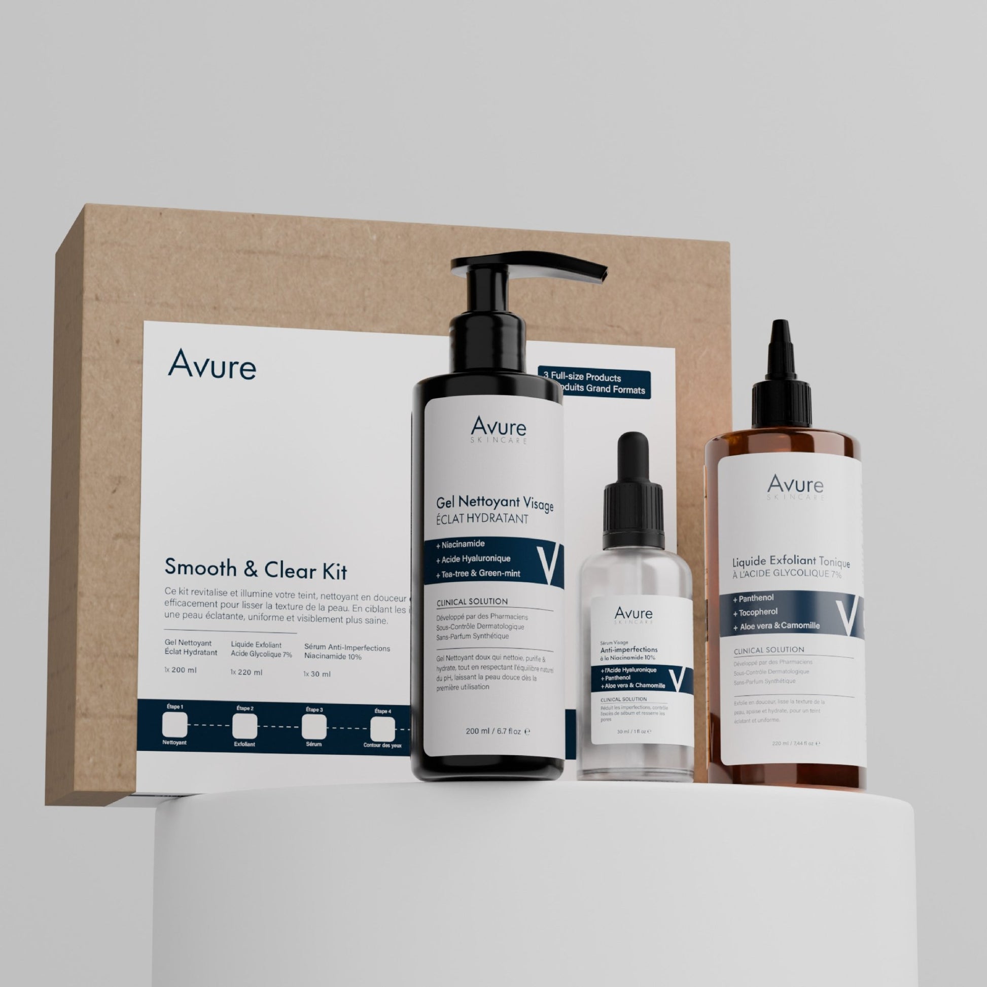 Kit de Soin Smooth & Clear - Avure Skincare
