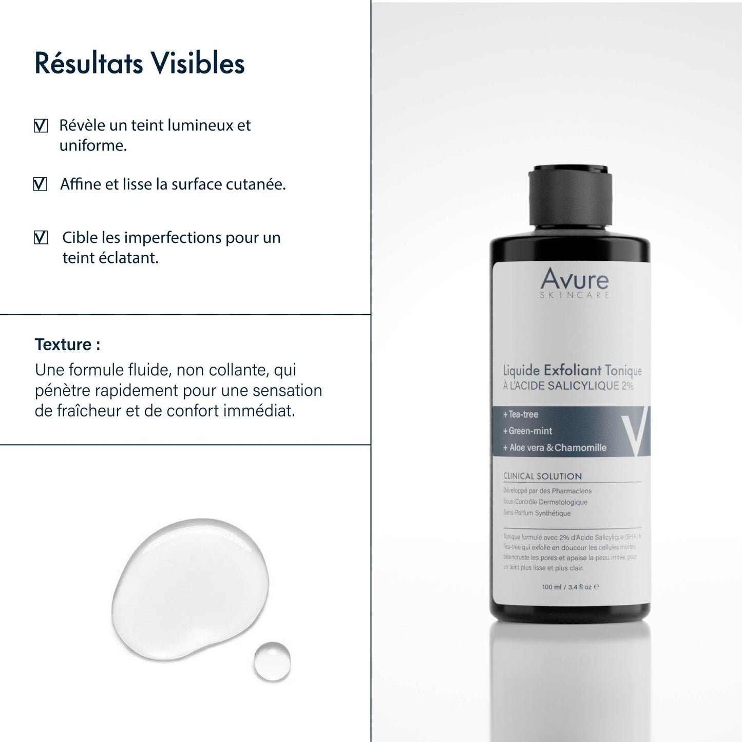 Toner Salicylic Acid (BHA) 2% - Avure Skincare