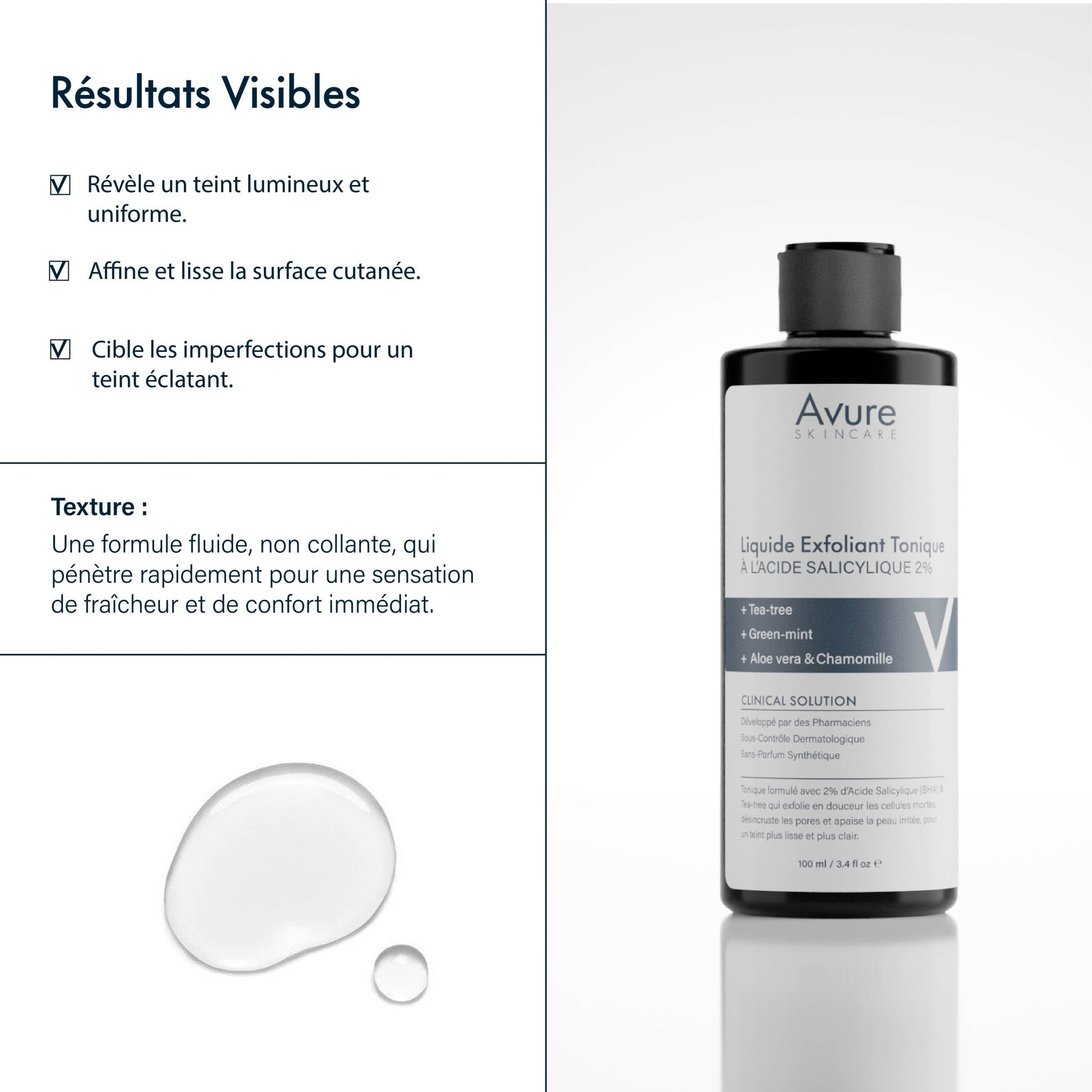Toner Salicylic Acid (BHA) 2% - Avure Skincare