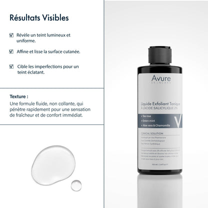 Toner Salicylic Acid (BHA) 2% - Avure Skincare