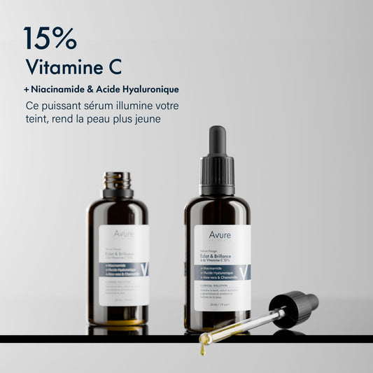 Vitamine C 15% - Sérum éclat et Brillance - Avure Skincare